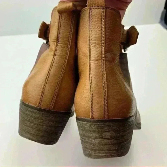 Splendid ankle boots 7 tan leather Chelsea western - Picture 8 of 11